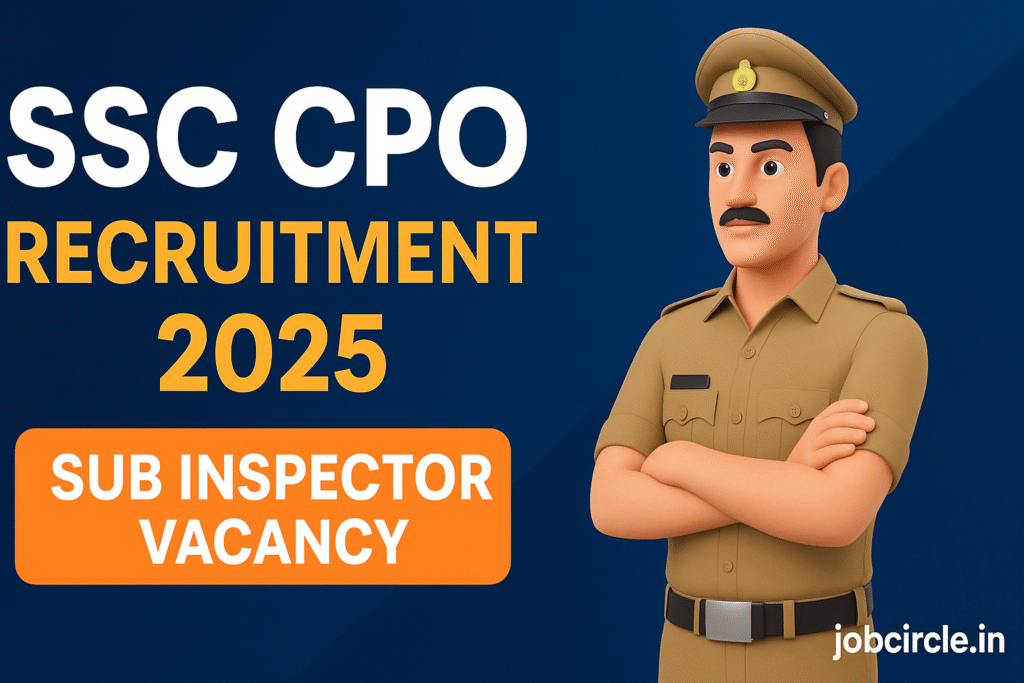 SSC CPO Recruitment 2025